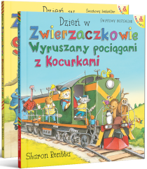 Pakiet: Dzień w Zwierzaczkowie: Wyruszamy pociągami z Kocurkami / Strażacy przy pracy