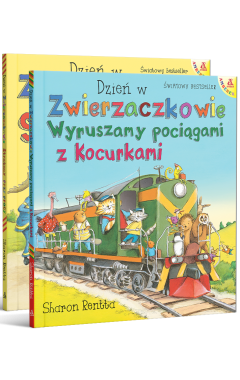 Pakiet: Dzień w Zwierzaczkowie: Wyruszamy pociągami z Kocurkami / Strażacy przy pracy