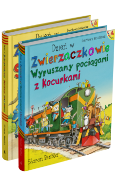 Pakiet: Dzień w Zwierzaczkowie: Wyruszamy pociągami z Kocurkami / Strażacy przy pracy
