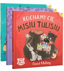 Kochamy cię, Misiu Tulisiu / Miś Tuliś kocha małe ptaszki / Miś Tuliś bawi się w chowanego (pakiet)