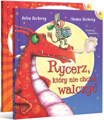 Pakiet: Rycerz, który nie chciał walczyć, Abrakazebra AMBEREK (ilustrowane książki dla dzieci 3-5 lat)
