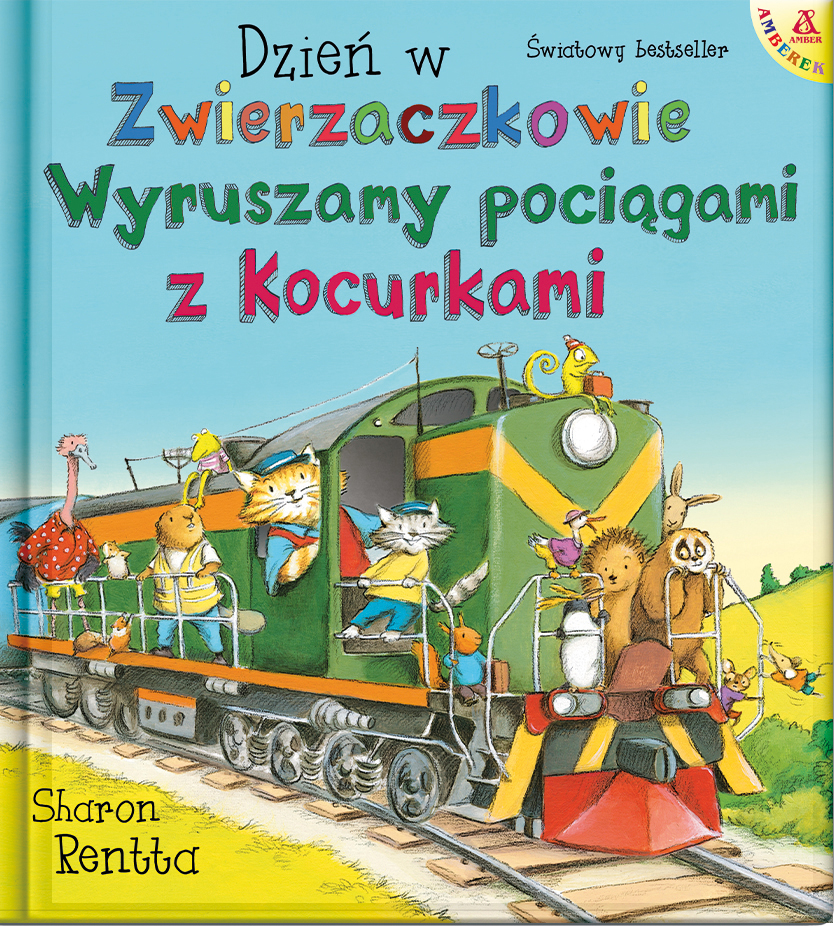 Gry Z Pociagami Dla Dzieci Dzień w Zwierzaczkowie: Wyruszamy pociągami z Kocurkami - AMBEREK